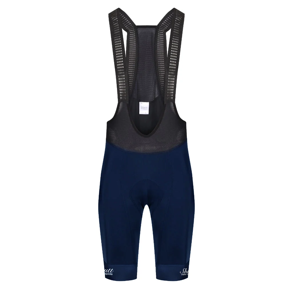 2025 Navy Shutt Veloce Evo Bib Shorts - Image 3