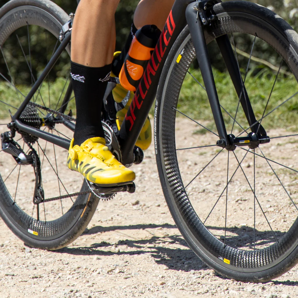 Black Cycling Socks - Image 5