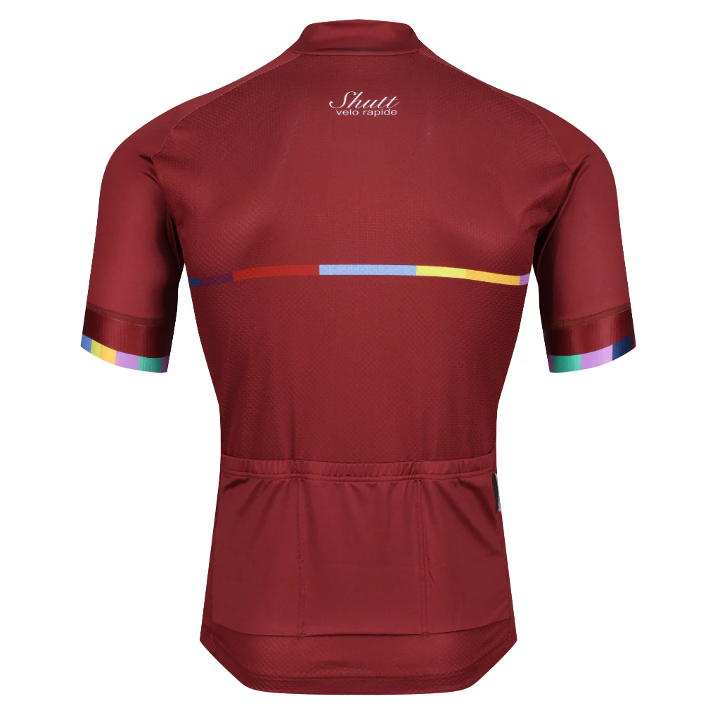 Monaco Jersey - Burgundy - Image 3