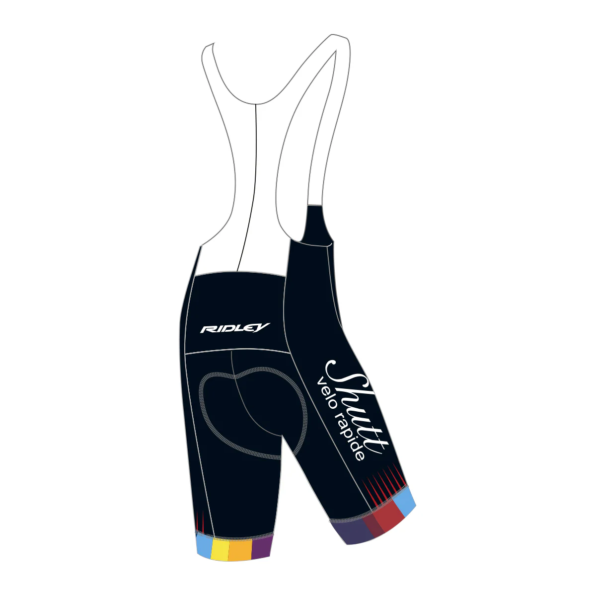 Shutt Ridley Team Bib Shorts - Image 2