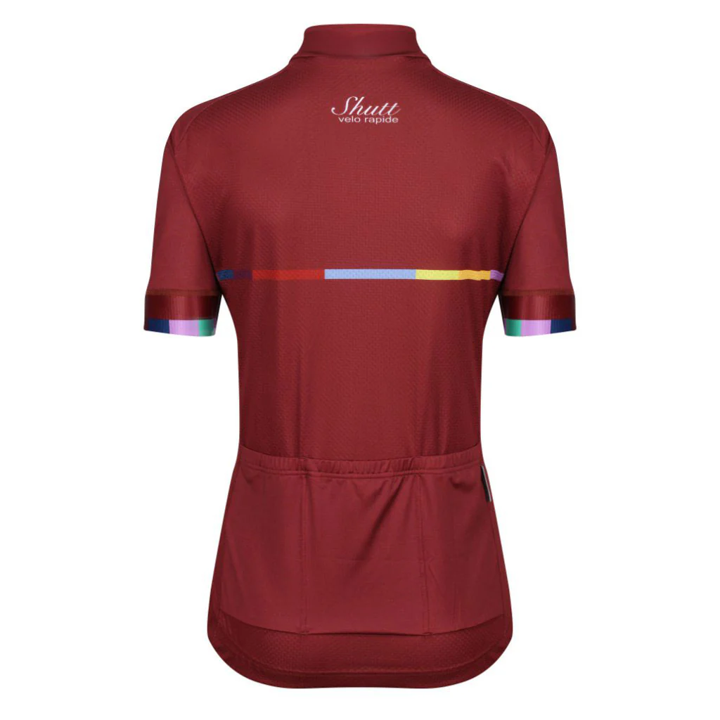 Women's Monaco Jersey - Burgundy - Image 3