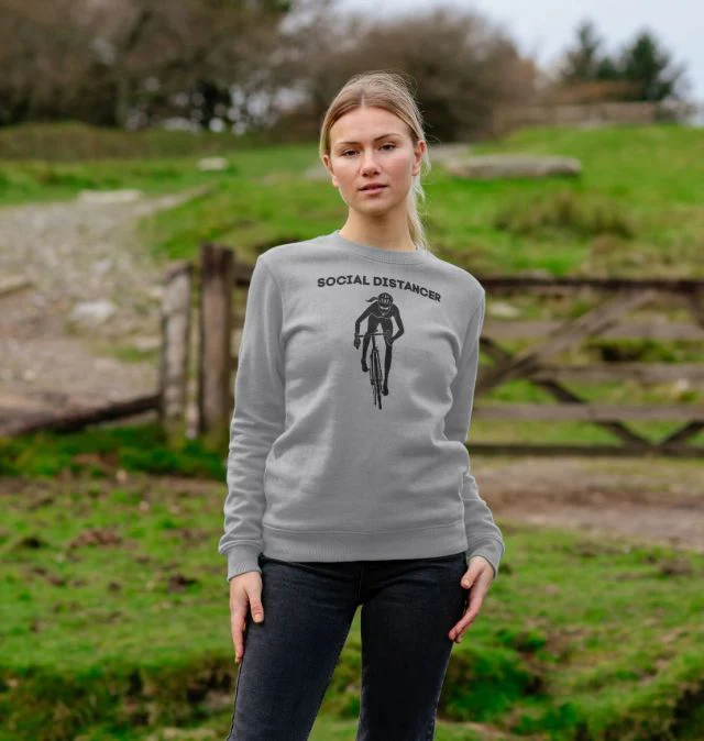 Women's Social Distancer Sweatshirt - Image 3
