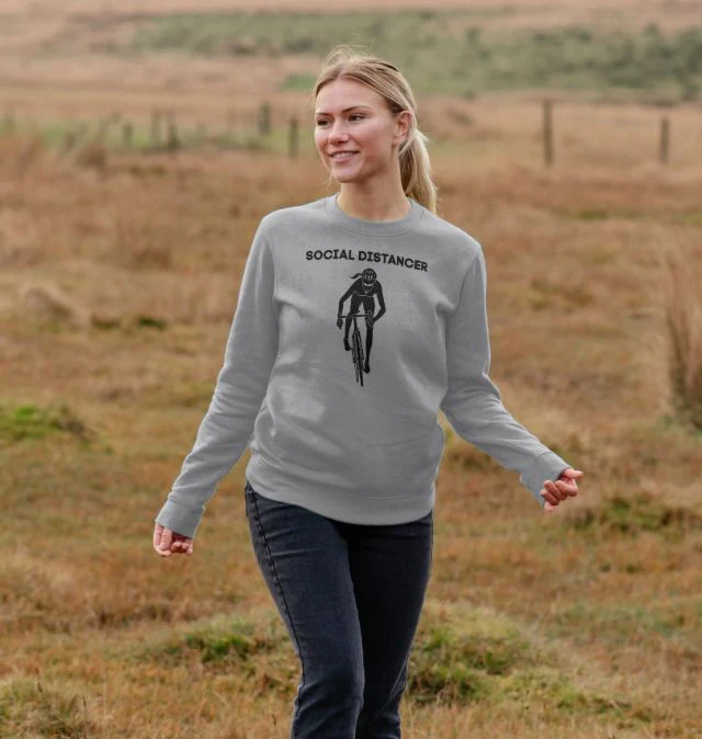 Women's Social Distancer Sweatshirt - Image 4